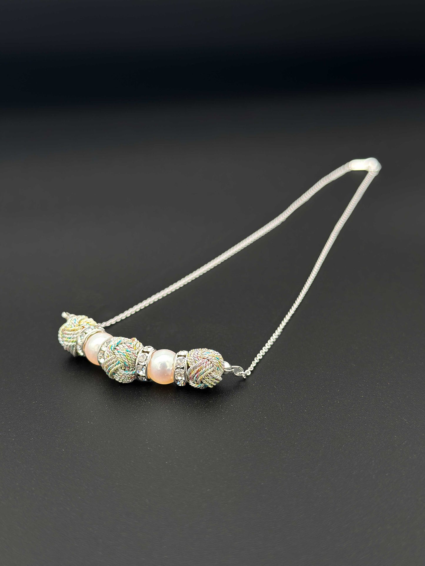 Kumihimo Pearl Necklace